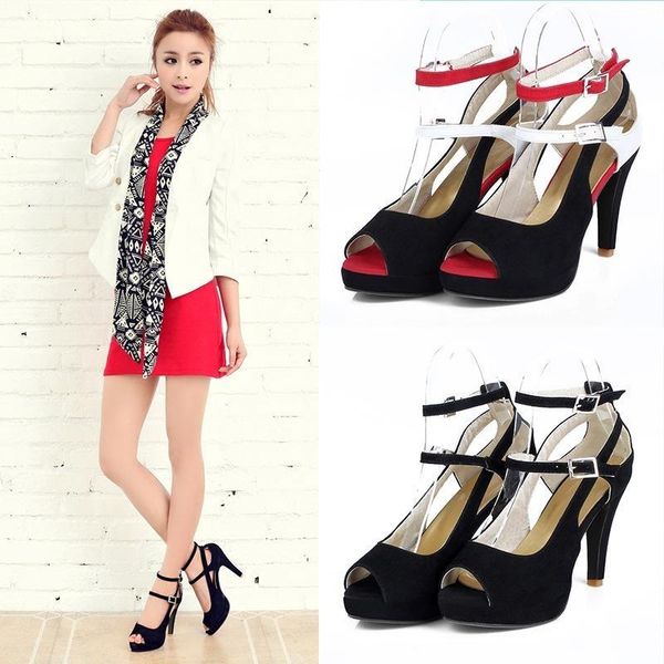 dress shoes women summer party breathable red sole lady bottom high heels fashion casual sandals wedding, Black
dress shoes women summer party breathable red sole lady bottom high heels fashion casual sandals wedding, Black