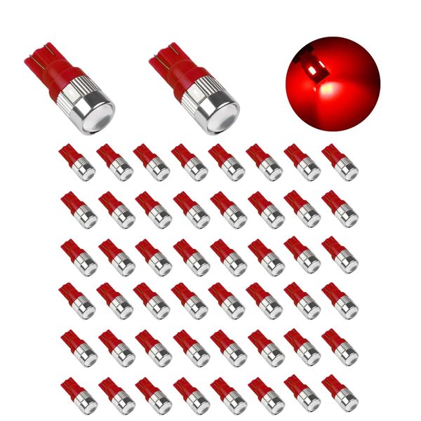 50pcs red t10 w5w 5630 6smd 12v led bulbs for car license plate light interior lights reading light trunk light bulb
50pcs red t10 w5w 5630 6smd 12v led bulbs for car license plate light interior lights reading light trunk light bulb