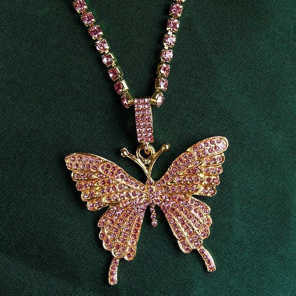 style european and beautiful butterfly necklace with diamonds single layer claw chain animal two-piece butterf pendant necklaces, Silver
style european and beautiful butterfly necklace with diamonds single layer claw chain animal two-piece butterf pendant necklaces, Silver