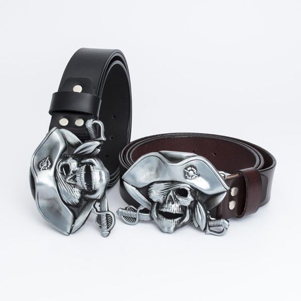 belts lotjunsenpunk cowhide belt men's casual denim leather pirate buckle, Black;brown
belts lotjunsenpunk cowhide belt men's casual denim leather pirate buckle, Black;brown