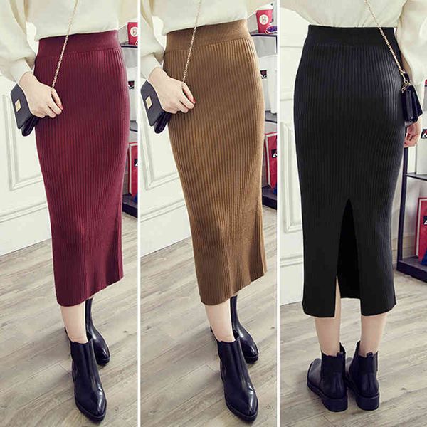 skirts autumn high waist back split slim long knit korean cotton boho rib knitted spring pencil women 0g5g, Black
skirts autumn high waist back split slim long knit korean cotton boho rib knitted spring pencil women 0g5g, Black