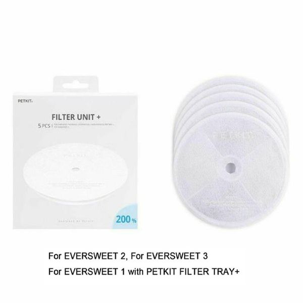 cat bowls & feeders petkit 5pcs filter2.0 eversweet dog health water fountain replacement filters for 2 and 3
cat bowls & feeders petkit 5pcs filter2.0 eversweet dog health water fountain replacement filters for 2 and 3