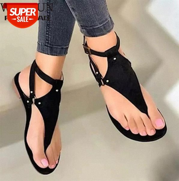 women sandals 2021 summer outdoor beach flip-flop solid fashion gladiator flats casual ladies shoes #9j7n, Black
women sandals 2021 summer outdoor beach flip-flop solid fashion gladiator flats casual ladies shoes #9j7n, Black