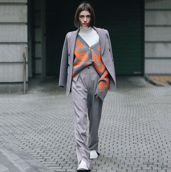 cargo pants women office commuting wind ladys high waist split wide leg temperament suit trousers long women's & capris, Black;white
cargo pants women office commuting wind ladys high waist split wide leg temperament suit trousers long women's & capris, Black;white