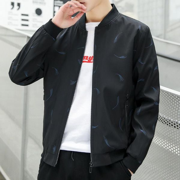 men's jackets est solid autumn mens male casual zipper summer jacket men spring outwear thin man, Black;brown 
men's jackets est solid autumn mens male casual zipper summer jacket men spring outwear thin man, Black;brown