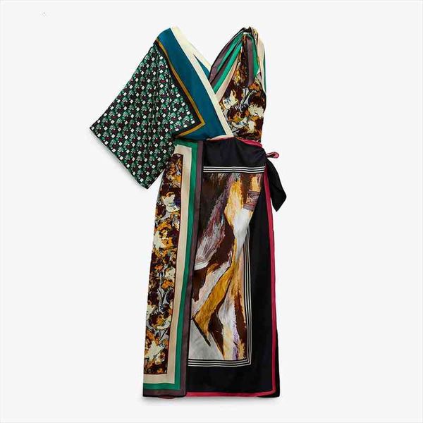 za vintage print dress women midi dress summer elegant chic irregular sleeve party dresses ladies streetwear outfits, Black;gray
za vintage print dress women midi dress summer elegant chic irregular sleeve party dresses ladies streetwear outfits, Black;gray