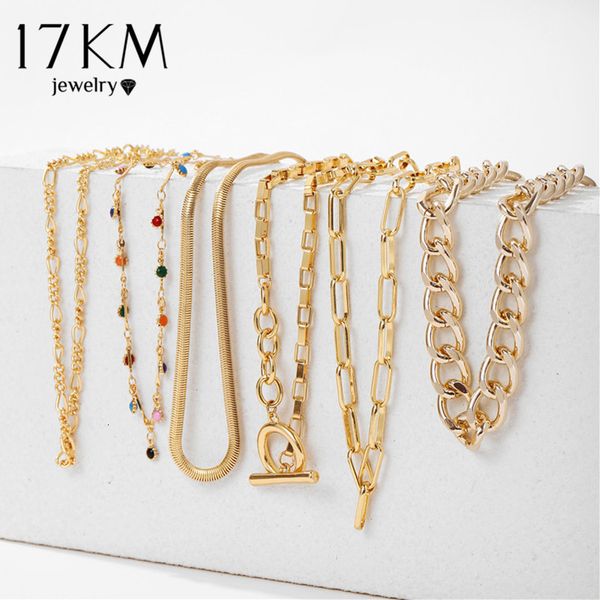 necklaces pendants 17km vintage multilayer lock pendant necklace for women gold bohemian rainbow beads choker snake chain link jewelry, Silver
necklaces pendants 17km vintage multilayer lock pendant necklace for women gold bohemian rainbow beads choker snake chain link jewelry, Silver
