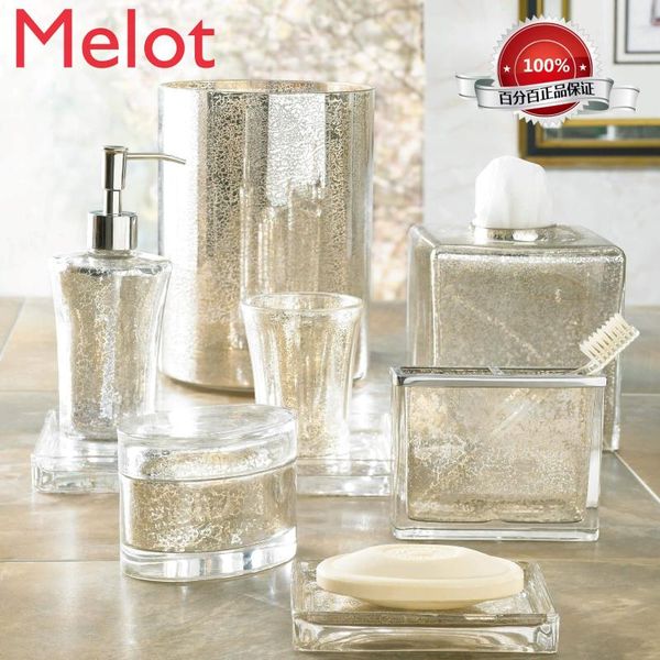 champagne water flower mottled mercury glass bathroom kit set decoration shower accessories bath accessory
champagne water flower mottled mercury glass bathroom kit set decoration shower accessories bath accessory