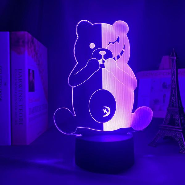 night lights danganronpa monokuma led light lamp for bedroom decor kids gift acrylic 3d
night lights danganronpa monokuma led light lamp for bedroom decor kids gift acrylic 3d