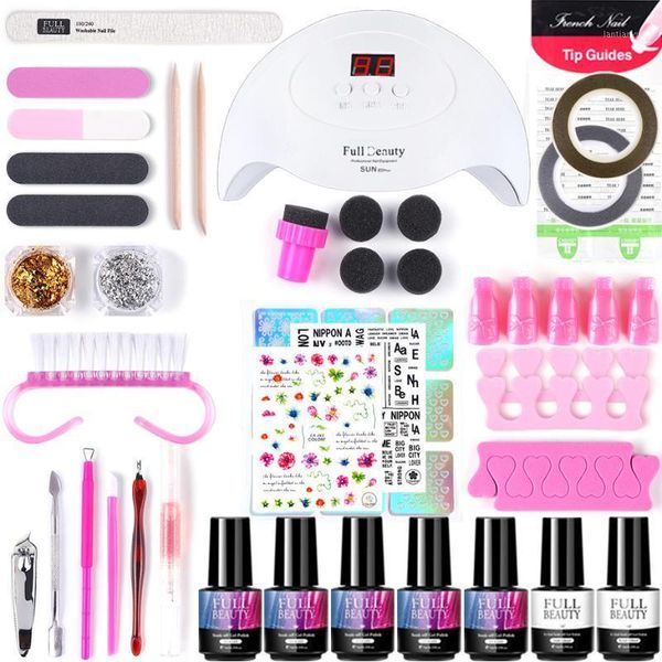 manicure set 60 colors soak off gel nail polish uv led lamp stickers tape cuticle pusher file portable art tools ly15741
manicure set 60 colors soak off gel nail polish uv led lamp stickers tape cuticle pusher file portable art tools ly15741