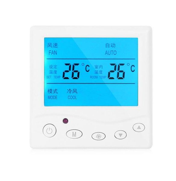 smart home control central air conditioning lcd thermostat fan coil wind pipe four speed
smart home control central air conditioning lcd thermostat fan coil wind pipe four speed