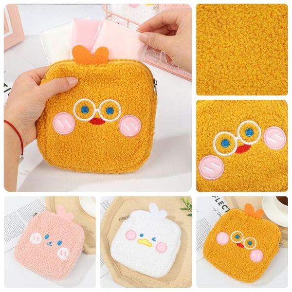 storage bags towel packaging portable cosmetic pocket cartoon animal sanitary napkin pads plush tampon organizer pouch
storage bags towel packaging portable cosmetic pocket cartoon animal sanitary napkin pads plush tampon organizer pouch