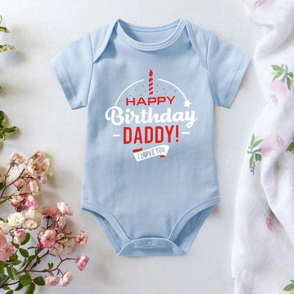 rompers happy birthday daddy baby funny born bodysuits grow for infant toddler boys girls jumpsuit clothes gifts, Blue
rompers happy birthday daddy baby funny born bodysuits grow for infant toddler boys girls jumpsuit clothes gifts, Blue