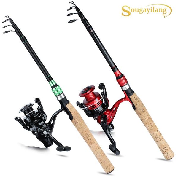 sougayilang 1.8m 2.1m 2.4m casting carbon fishing rods with 4000 spinning reel combo for travel freshwater saltwater rod
sougayilang 1.8m 2.1m 2.4m casting carbon fishing rods with 4000 spinning reel combo for travel freshwater saltwater rod