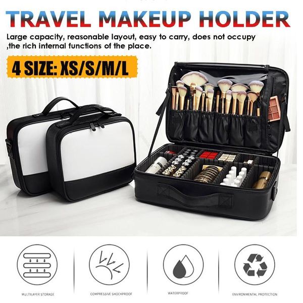 women clapboard cosmetic bag professional make up box large capacity storage handbag travel insert toiletry makeup suitcase bags & cases
women clapboard cosmetic bag professional make up box large capacity storage handbag travel insert toiletry makeup suitcase bags & cases