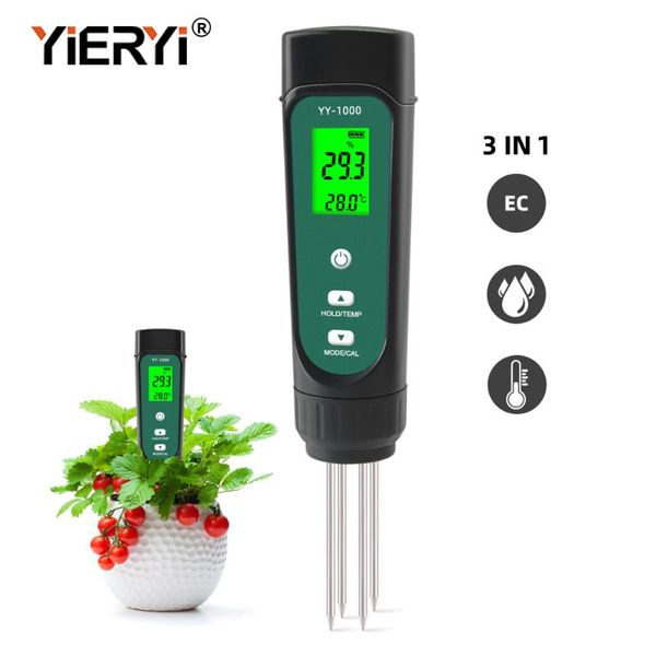 meters yieryi yy-1000 3 in 1 soil ec temperature meter moisture tester potted gardening agricultural measuring tool conductivity
meters yieryi yy-1000 3 in 1 soil ec temperature meter moisture tester potted gardening agricultural measuring tool conductivity