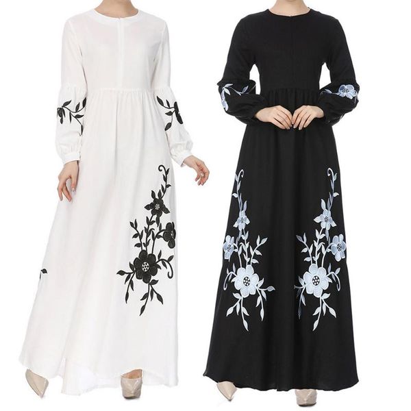 casual dresses vintage floral abaya turkish kimono muslim style maxi long plus size sleeve round neck party dress musulman robe, Black;gray
casual dresses vintage floral abaya turkish kimono muslim style maxi long plus size sleeve round neck party dress musulman robe, Black;gray