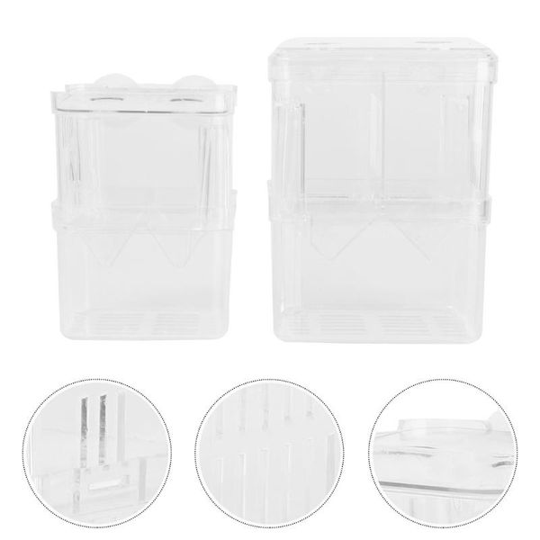 2pcs fish tank accessory fry hatching boxes transparent breeding containers aquariums
2pcs fish tank accessory fry hatching boxes transparent breeding containers aquariums