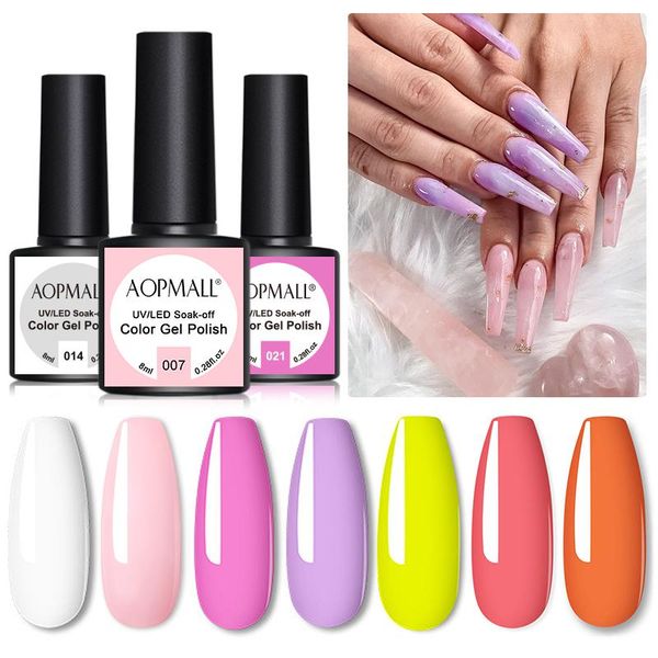 nail gel aopmall® 7 color 8ml pink polish kit or manicure nails art design lacquer soak off semi permanent uv, Red;pink
nail gel aopmall® 7 color 8ml pink polish kit or manicure nails art design lacquer soak off semi permanent uv, Red;pink