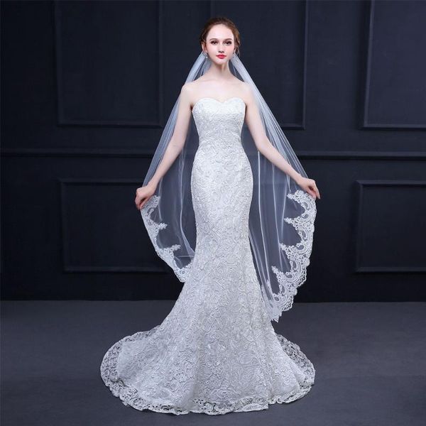 bridal veils in stock white ivory 1.5m wedding short one layer veil appliques lace edge comb accessories hc016, Black
bridal veils in stock white ivory 1.5m wedding short one layer veil appliques lace edge comb accessories hc016, Black