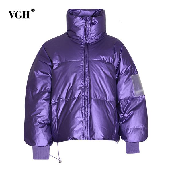 vgh casual solid cotton coat for women turtleneck long sleeve minimalist parkas female fashion new clothing winter tide 210421, Black
vgh casual solid cotton coat for women turtleneck long sleeve minimalist parkas female fashion new clothing winter tide 210421, Black