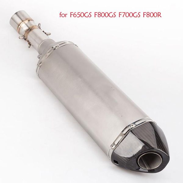 motorcycle exhaust system modified moto carbon fiber pipe muffler and mid section for f650gs f800gs f700gs f800r
motorcycle exhaust system modified moto carbon fiber pipe muffler and mid section for f650gs f800gs f700gs f800r
