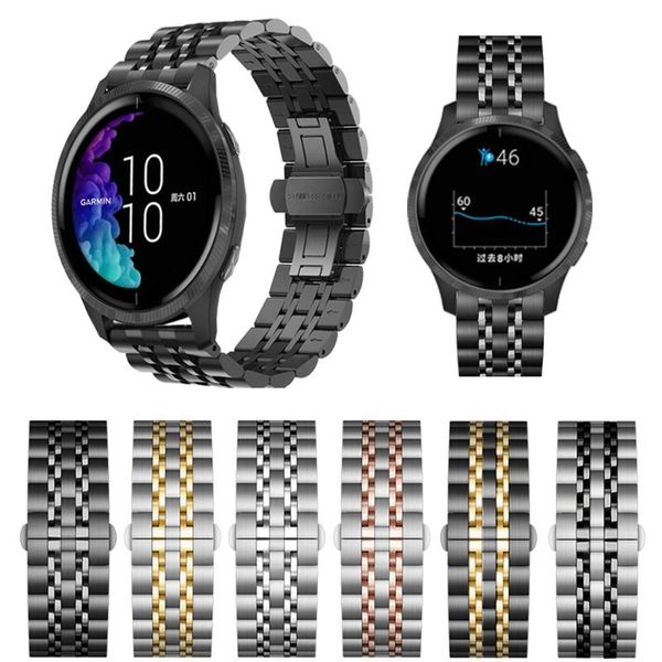 watch bands metal classic wrist strap for garmin venu band stainless steel bracelet garminactive/garminmove 3 luxe style wristband, Black;brown
watch bands metal classic wrist strap for garmin venu band stainless steel bracelet garminactive/garminmove 3 luxe style wristband, Black;brown