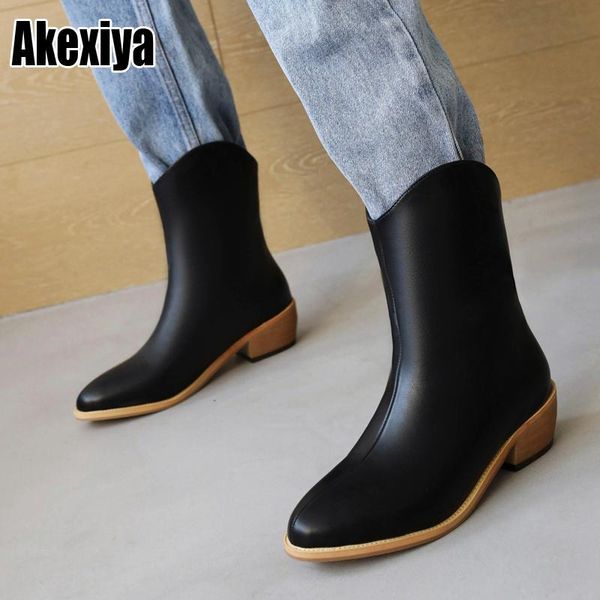 boots leather women ankle pointed toe footwear high heels female western boot fashion 2021 winter shoes woman bc2152, Black
boots leather women ankle pointed toe footwear high heels female western boot fashion 2021 winter shoes woman bc2152, Black