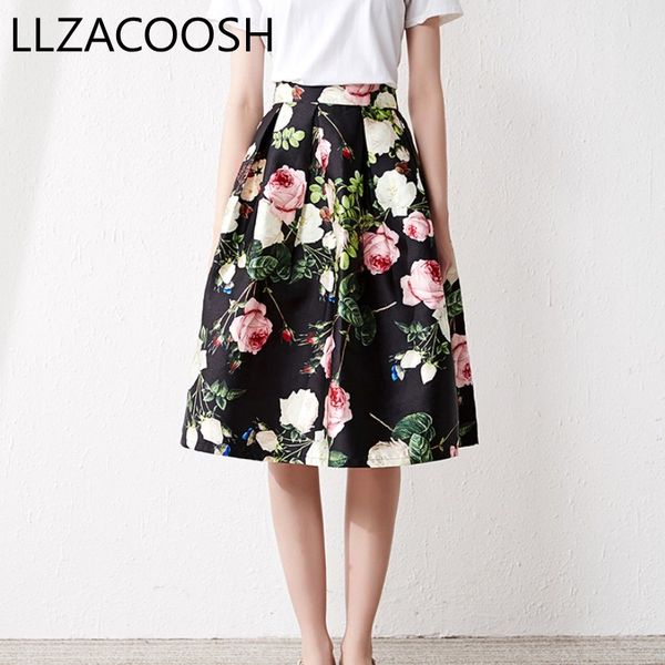 retro vintage big swing skirt floral pleated femme flowers print midi skirts womens high waist ball gown skirt 210514, Black
retro vintage big swing skirt floral pleated femme flowers print midi skirts womens high waist ball gown skirt 210514, Black