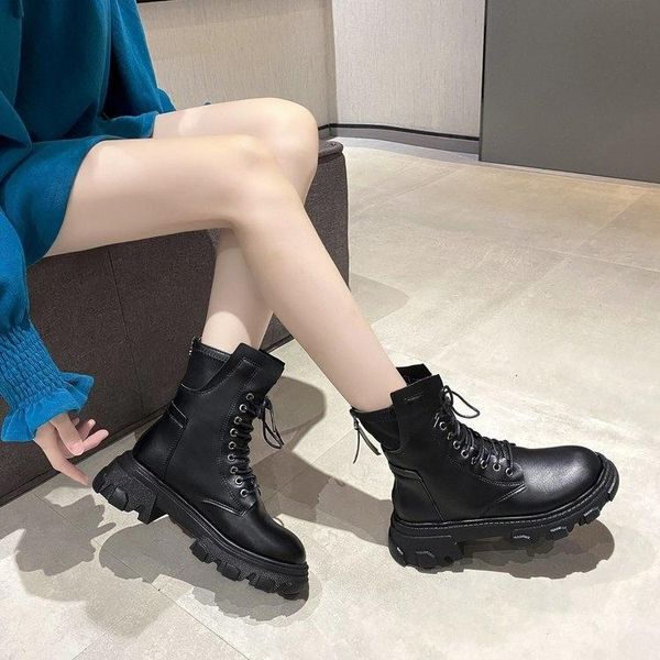 boots women round toe ankle ladies lace-up comfortable winter female leather warm platform black botas de mujer
boots women round toe ankle ladies lace-up comfortable winter female leather warm platform black botas de mujer