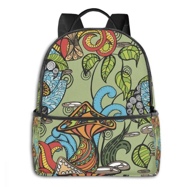 backpack bright mushrooms and plants boy girl school bag for teenager student shoulder travel
backpack bright mushrooms and plants boy girl school bag for teenager student shoulder travel