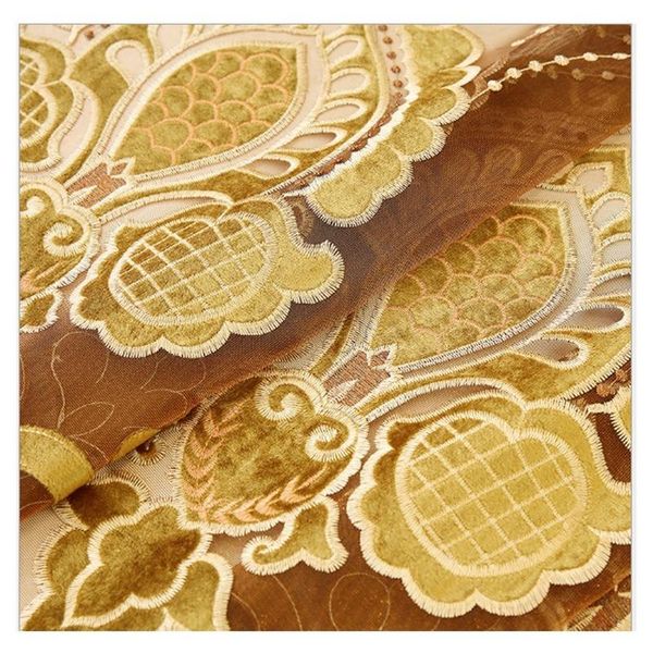 european-style luxury curtains for living room bedroom floor-to-ceiling water-soluble hollow embroidered villa custom curtain & drapes
european-style luxury curtains for living room bedroom floor-to-ceiling water-soluble hollow embroidered villa custom curtain & drapes