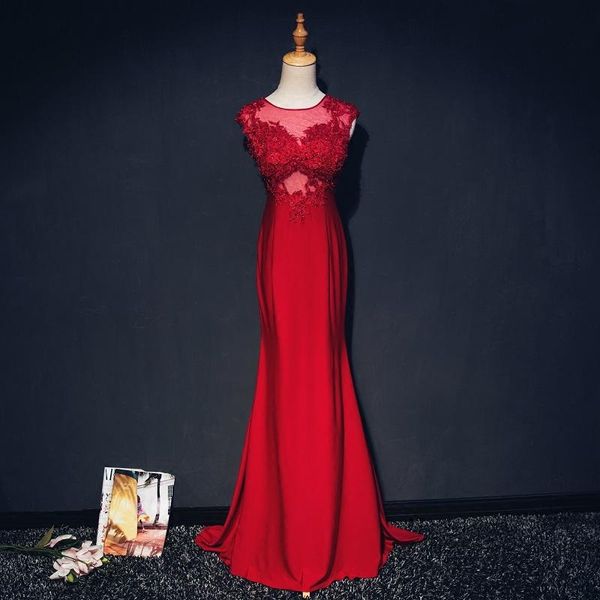 party dresses red o-neck evening dress flowers embroidery elegant mermaid pleat floor-length sleeveless formal woman b1291, White;black
party dresses red o-neck evening dress flowers embroidery elegant mermaid pleat floor-length sleeveless formal woman b1291, White;black