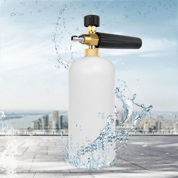 water gun & snow foam lance g1/4 generator high pressure soap foamer maker bottle tank for washer nozzle
water gun & snow foam lance g1/4 generator high pressure soap foamer maker bottle tank for washer nozzle