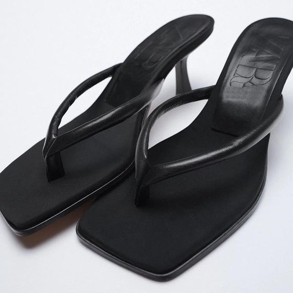 slippers women's flip-flops 2021 square toe flip flops fairy style stilettos mules sandals, Black
slippers women's flip-flops 2021 square toe flip flops fairy style stilettos mules sandals, Black