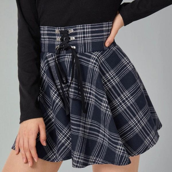 skirts retro korean high waist pleated black gothic cute mini plaid skirt women jk uniform students summer clothes
skirts retro korean high waist pleated black gothic cute mini plaid skirt women jk uniform students summer clothes