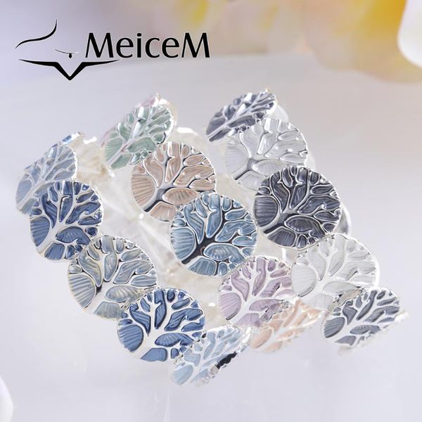 beaded, strands meicem trendy tree of life shape bracelet boho bracelets women's alloy metal circle bangles accessories mujer jewelry f, Black
beaded, strands meicem trendy tree of life shape bracelet boho bracelets women's alloy metal circle bangles accessories mujer jewelry f, Black