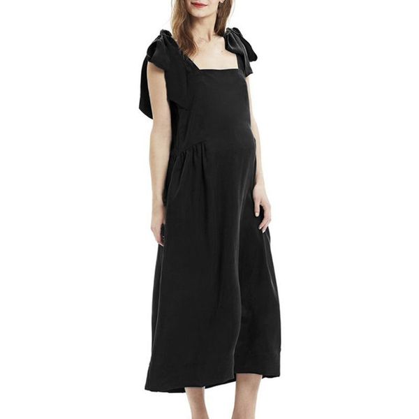maternity dresses telotuny dress pregnant camisole bow bandage pure color sleeveless pregnancy #42, White
maternity dresses telotuny dress pregnant camisole bow bandage pure color sleeveless pregnancy #42, White