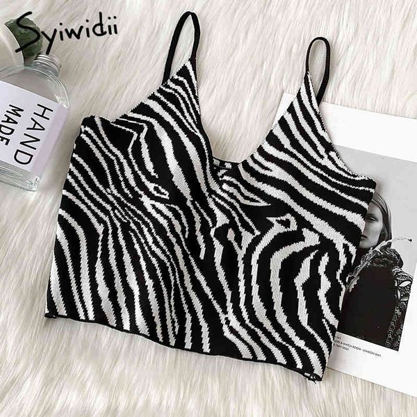 syiwidii zebra pattern crop for women knitted striped short tank cute girls summer korean tank black clothing 210417, White
syiwidii zebra pattern crop for women knitted striped short tank cute girls summer korean tank black clothing 210417, White