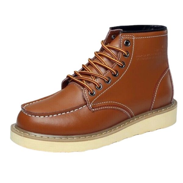 autumn winter martin boots men's tooling boots plush keep warm high sneakers desert boots genuine leather men's shoes, Black
autumn winter martin boots men's tooling boots plush keep warm high sneakers desert boots genuine leather men's shoes, Black
