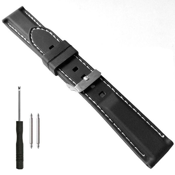 watch bands 20mm 22mm black silicone rubber band white contrast stitching soft strap for sports diver watches, Black;brown
watch bands 20mm 22mm black silicone rubber band white contrast stitching soft strap for sports diver watches, Black;brown