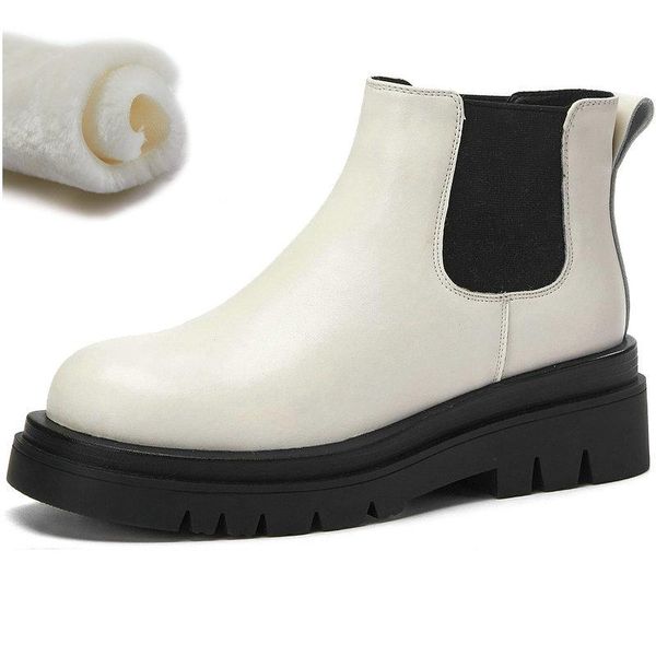 boots platform chunky heels ankle snow genuine leather vintage winter est round toe shoes woman basic office women, Black
boots platform chunky heels ankle snow genuine leather vintage winter est round toe shoes woman basic office women, Black