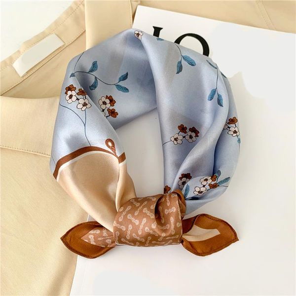 scarves spring pure silk scarf floral print women bandana elegant small square neck hairband smooth foulard 2021, Blue;gray
scarves spring pure silk scarf floral print women bandana elegant small square neck hairband smooth foulard 2021, Blue;gray