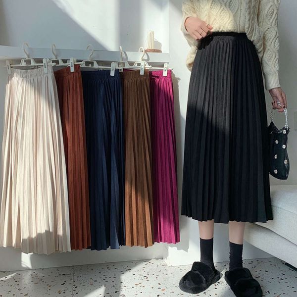 casual dresses dress autumn and winter black women's design feeling elastic high waist medium length plush half body pleated skirt aweq, Black;gray
casual dresses dress autumn and winter black women's design feeling elastic high waist medium length plush half body pleated skirt aweq, Black;gray
