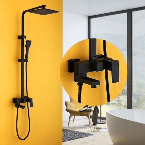 luxurious square black paint shower set three function faucet 8 inch head with sparyer wall mount ds12001h bathroom sets
luxurious square black paint shower set three function faucet 8 inch head with sparyer wall mount ds12001h bathroom sets