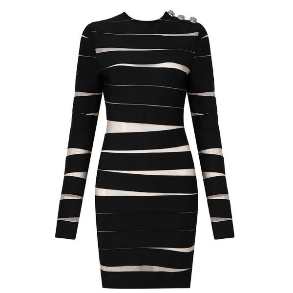 casual dresses vestidos dress women party night winter black bandage bodycon long sleeve elegant vintage ladies clothes, Black;gray
casual dresses vestidos dress women party night winter black bandage bodycon long sleeve elegant vintage ladies clothes, Black;gray