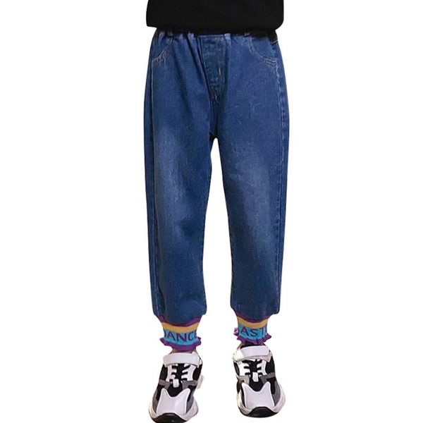 jeans girl letter children's patchwork for boys casual style clothing autumn winter, Blue
jeans girl letter children's patchwork for boys casual style clothing autumn winter, Blue