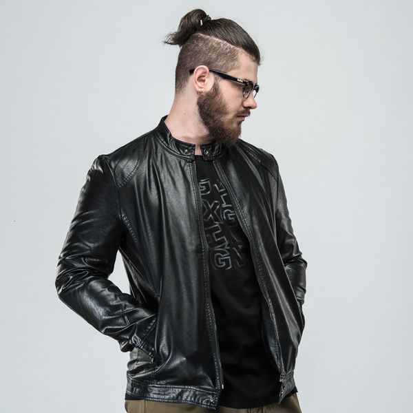super handsome mens motorcycle spring and autumn outwear youthful fashion pu jacket large size 3xl-7xl, Black
super handsome mens motorcycle spring and autumn outwear youthful fashion pu jacket large size 3xl-7xl, Black