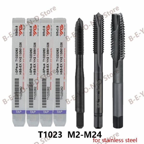 hand tools 100% original yg1 taps m2 m2.2 m2.5 m3 m4 m5 m6 m8 m10 m12 m14 m16 m18 m20 m24 for tapping through holes in stainless steel
hand tools 100% original yg1 taps m2 m2.2 m2.5 m3 m4 m5 m6 m8 m10 m12 m14 m16 m18 m20 m24 for tapping through holes in stainless steel