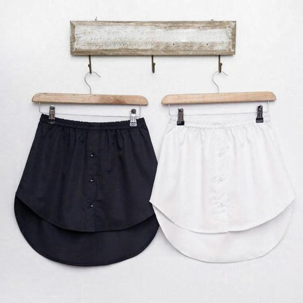 skirts women decorative skirt irregular solid a-line false fake blouse tail hem cotton button elastic waist layered detachable apron, Black
skirts women decorative skirt irregular solid a-line false fake blouse tail hem cotton button elastic waist layered detachable apron, Black